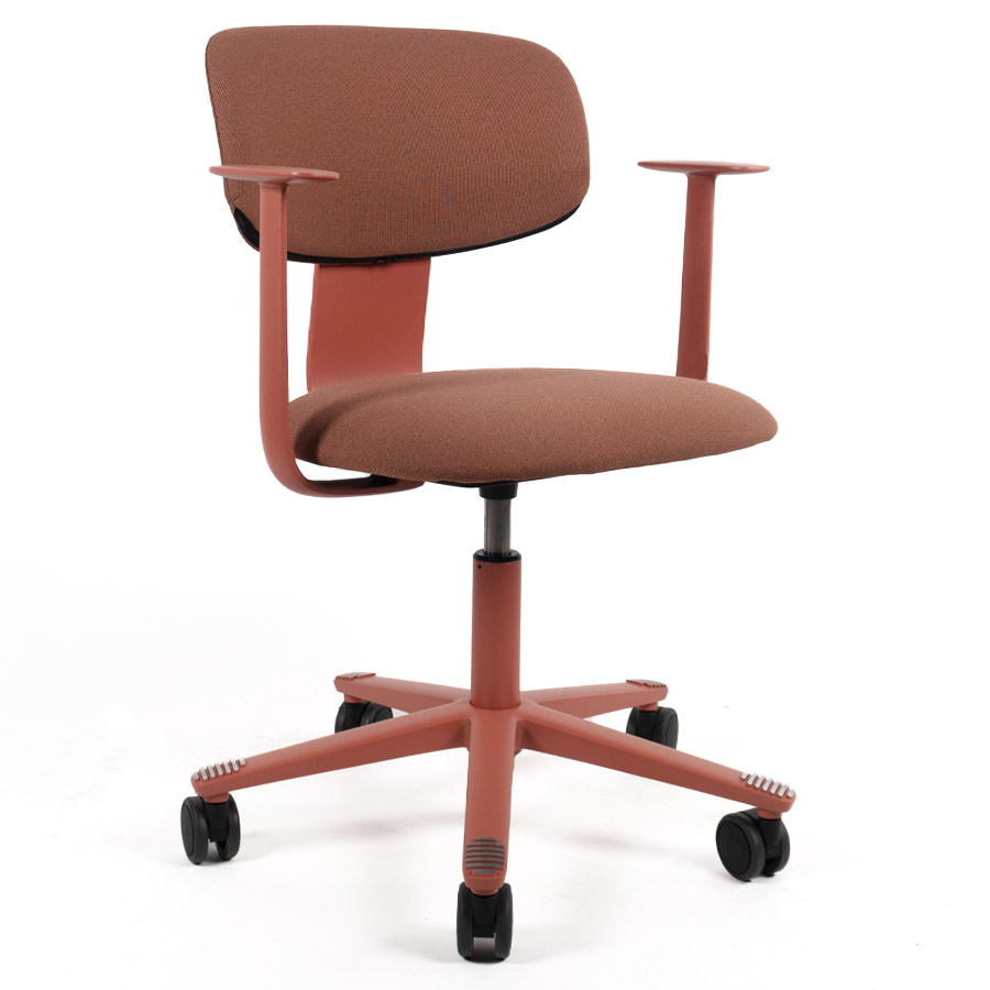 HAG Tion 2160 Bürostuhl Blush Rose - Sitz u. Rücken gepolstert Stoff Cura 61257
