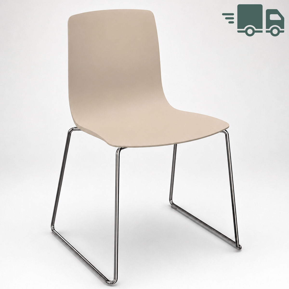 Arper aava 3945 Kufenstuhl sand