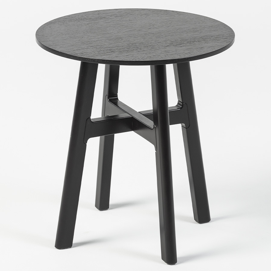 Noti Mishell Beistelltisch Eiche schwarz