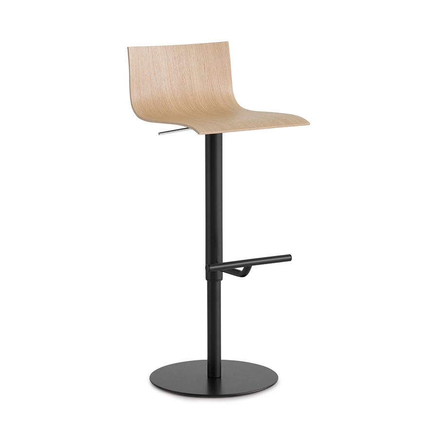 lapalma THIN Barhocker - Gestell Pulverbeschichtet - schwarz