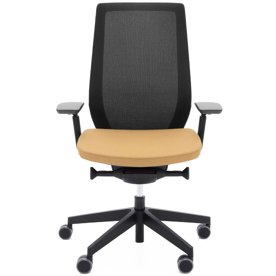 Profim AccisPro mit Netzrücken schwarz und Sitzbezug Select 62097