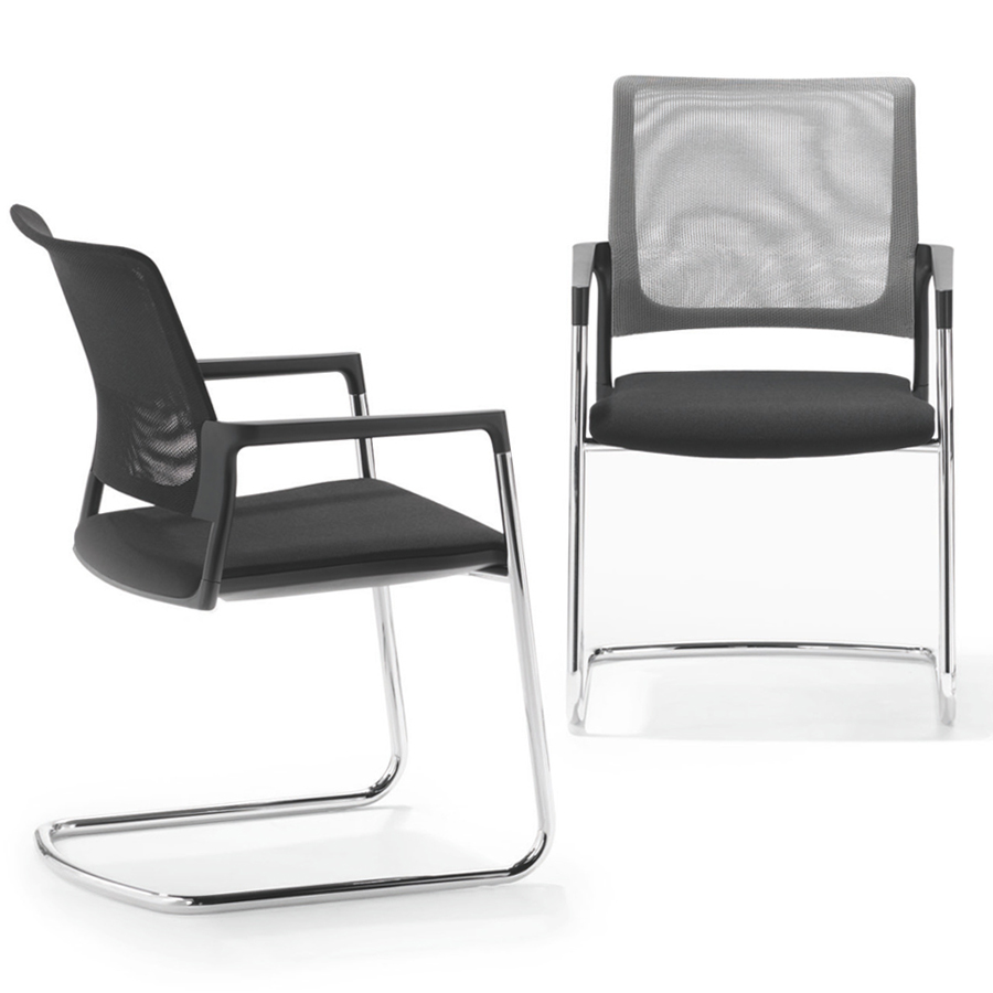 Klöber MERA 46 (mer46) Freischwinger Beispielausführungen