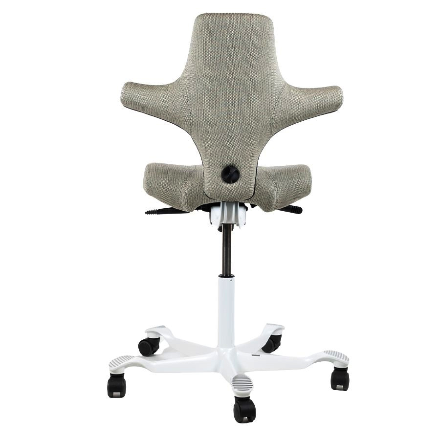 HAG CAPISCO 8106 Stoff Re-wool 0408 lindgrün - Gestell weiß