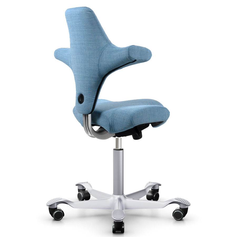 HAG Capisco 8106 Stoff Remix 0816 blau - Gestell silber
