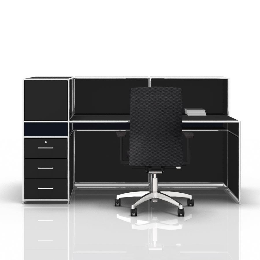 Bosse Modul Space Empfangstheke 5 schwarz
