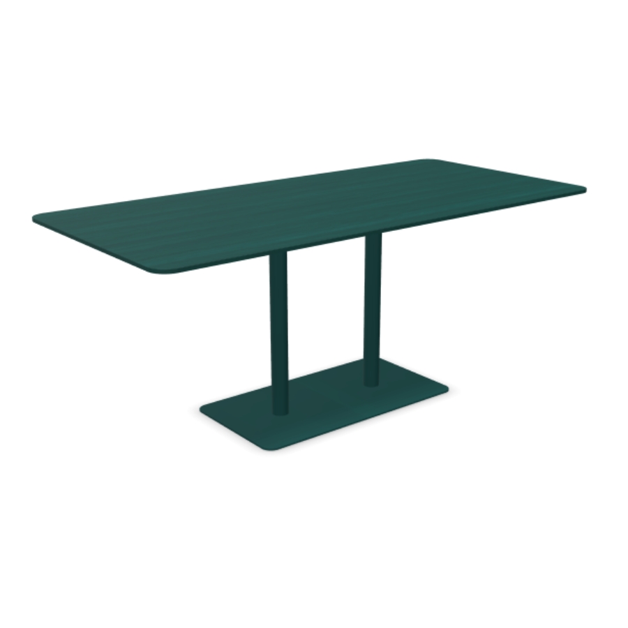 Profim Tisch T180 - Platte Dunkelgrün (CNA05) - Gestell  RAL6004