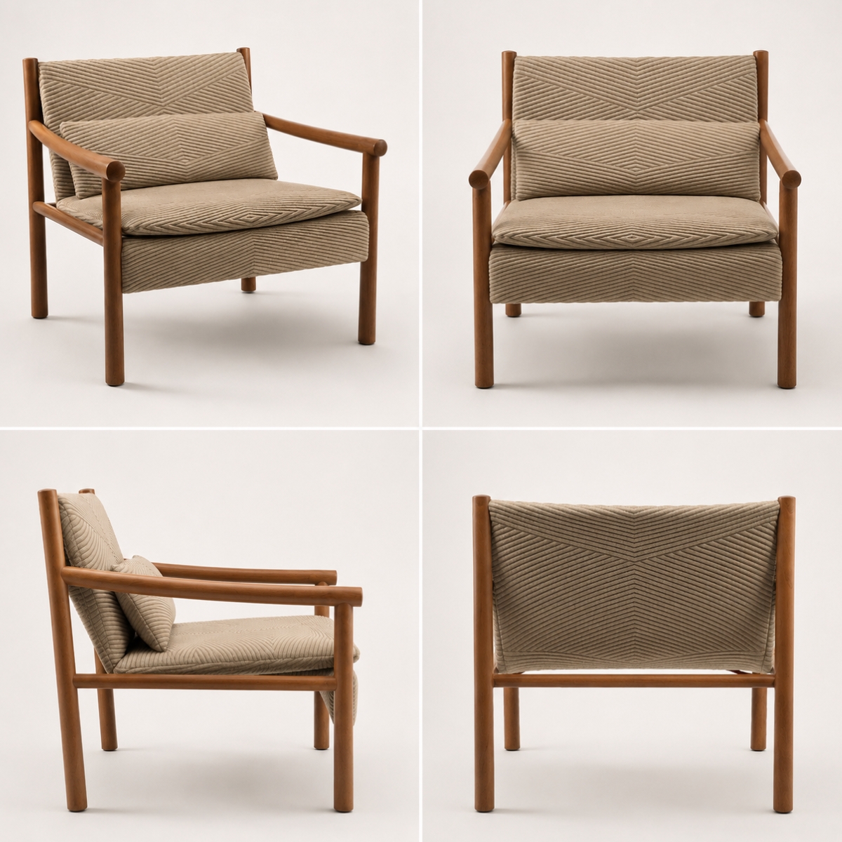 Arper Kata Lounge Sessel Boho Stil lkw-