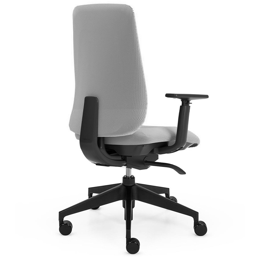 Haworth Aloha Active Bürodrehstuhl mit Polsterrücken, Stoff Relate 0121