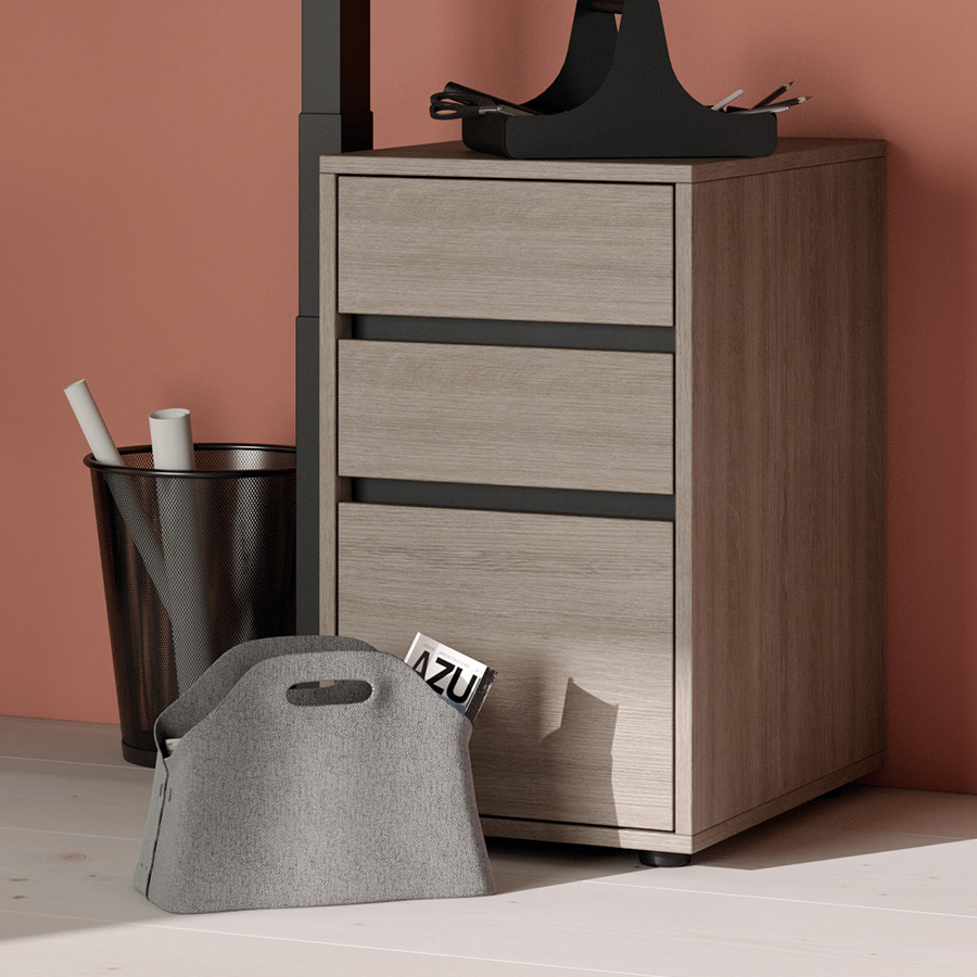 Palmberg Anstellcontainer Standcontainer Select - Nussbaum - Beispielbild