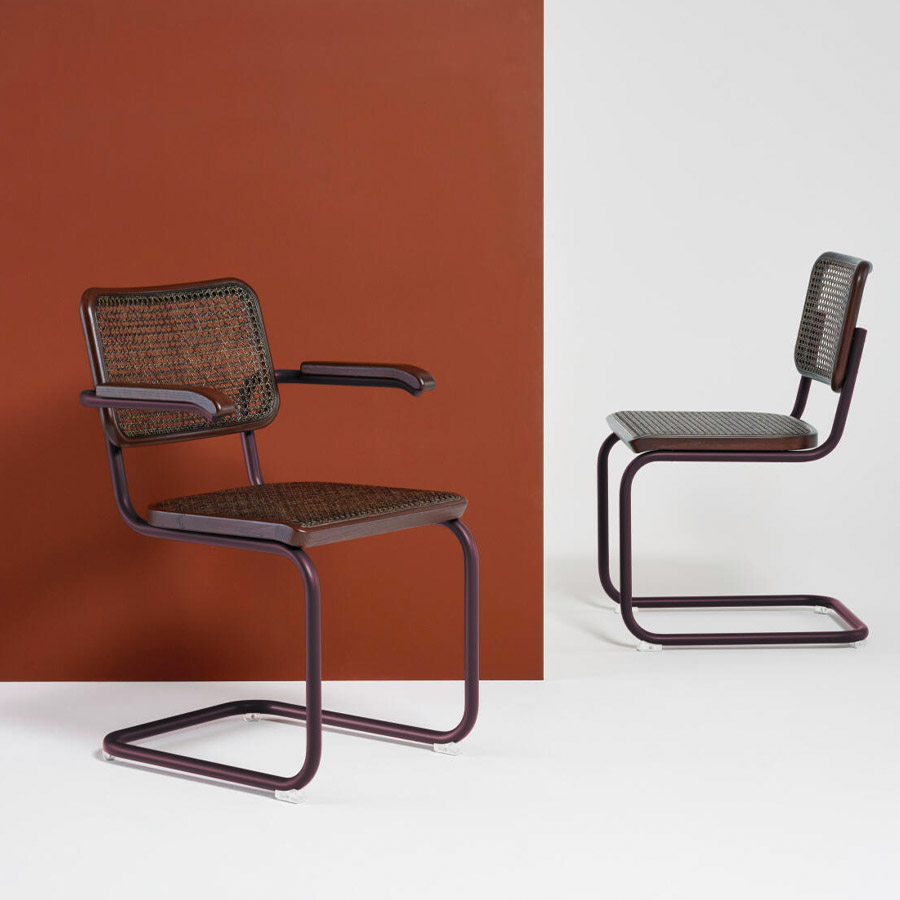 THONET Dark Melange Serie | Chestnut (Rotbraun)