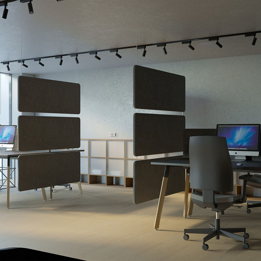 Bejot Selva hang Akustik Baffel | Deckenabsorber | Beispielbild