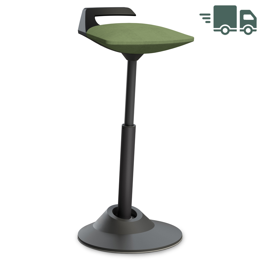 Aeris Muvman Mikrofaser grün - Gestell schwarz