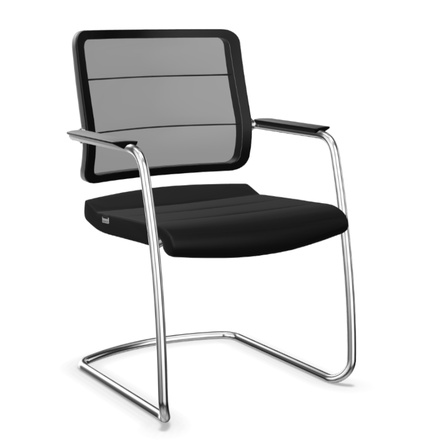 Interstuhl AirPad CM3B tiefschwarz