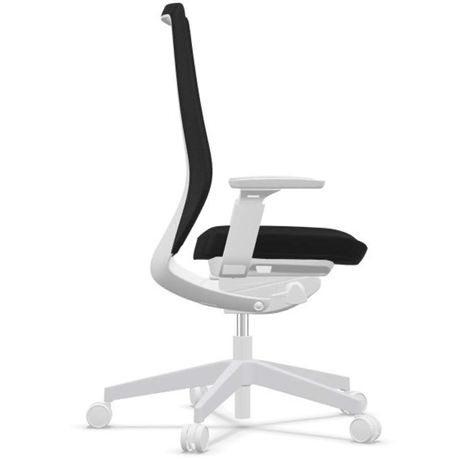 Profim AccisPro mit Netzrücken schwarz und Sitzbezug EVO schwarz  EV11