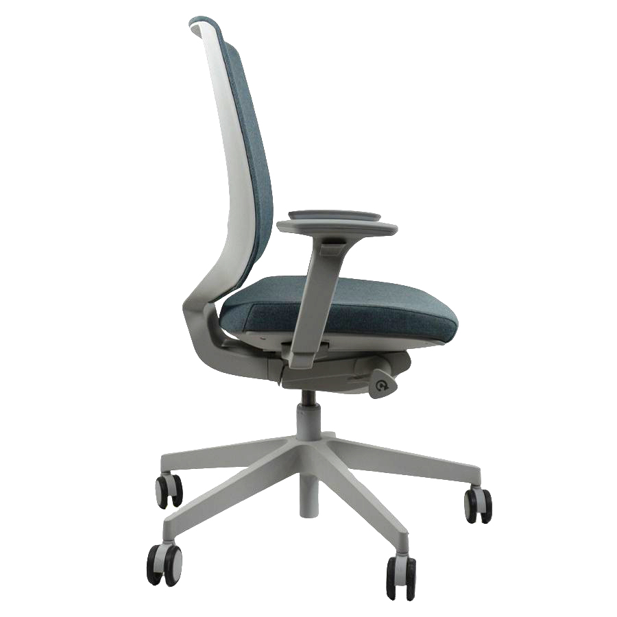 Profim LightUp 230 SL mit Polsterrücken hellgrau und Bezug Main Line Flax MLF25
