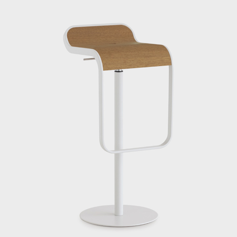 lapalma LEM ES81 Barhocker Outdoor | Perla mit Sitzfläche aus Holz