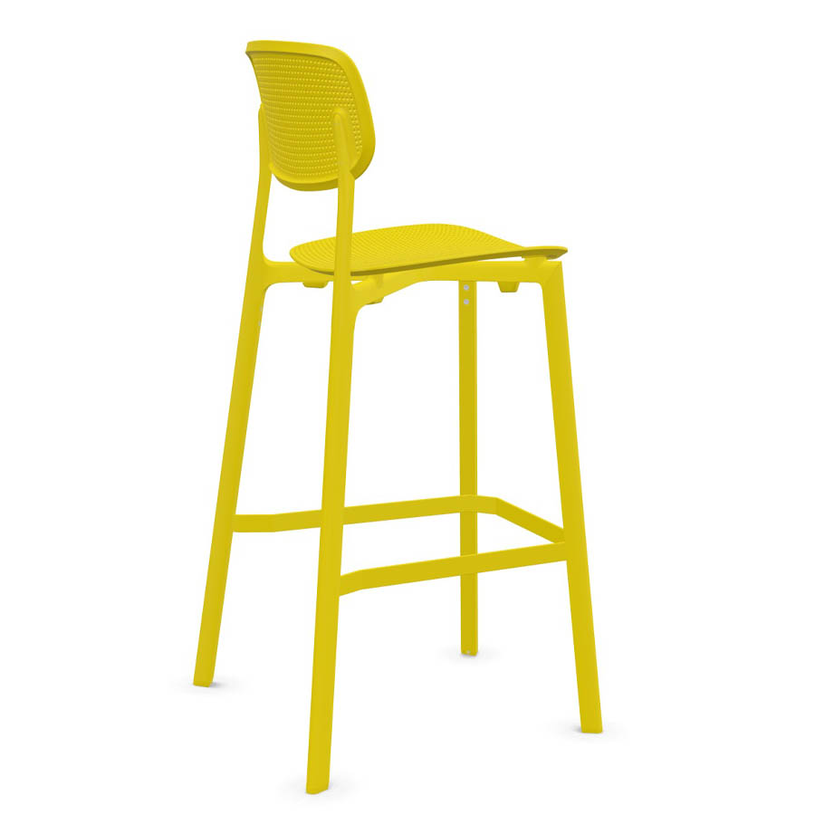 Kristalia COLANDER Barhocker Zinkgelb Bild3