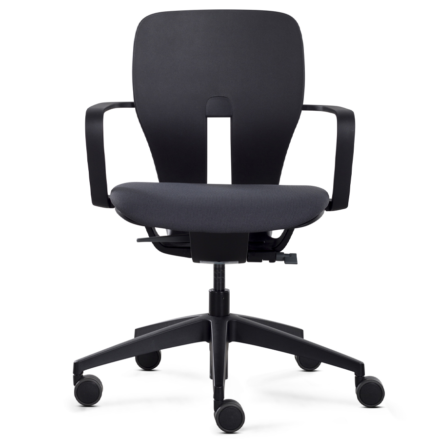 Klöber LIM Drehstuhl (lim98) - Rücken Kunststoff - Sitzfläche gepolstert - Front