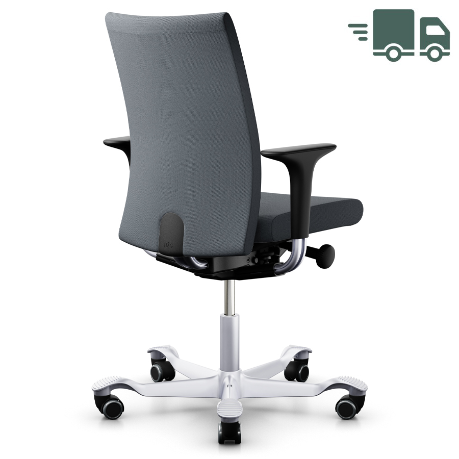 Abverkauf: HAG Creed 6006 Bürostuhl | hohe Rückenlehne | Bezugsstoff Select grau | Gestell silber