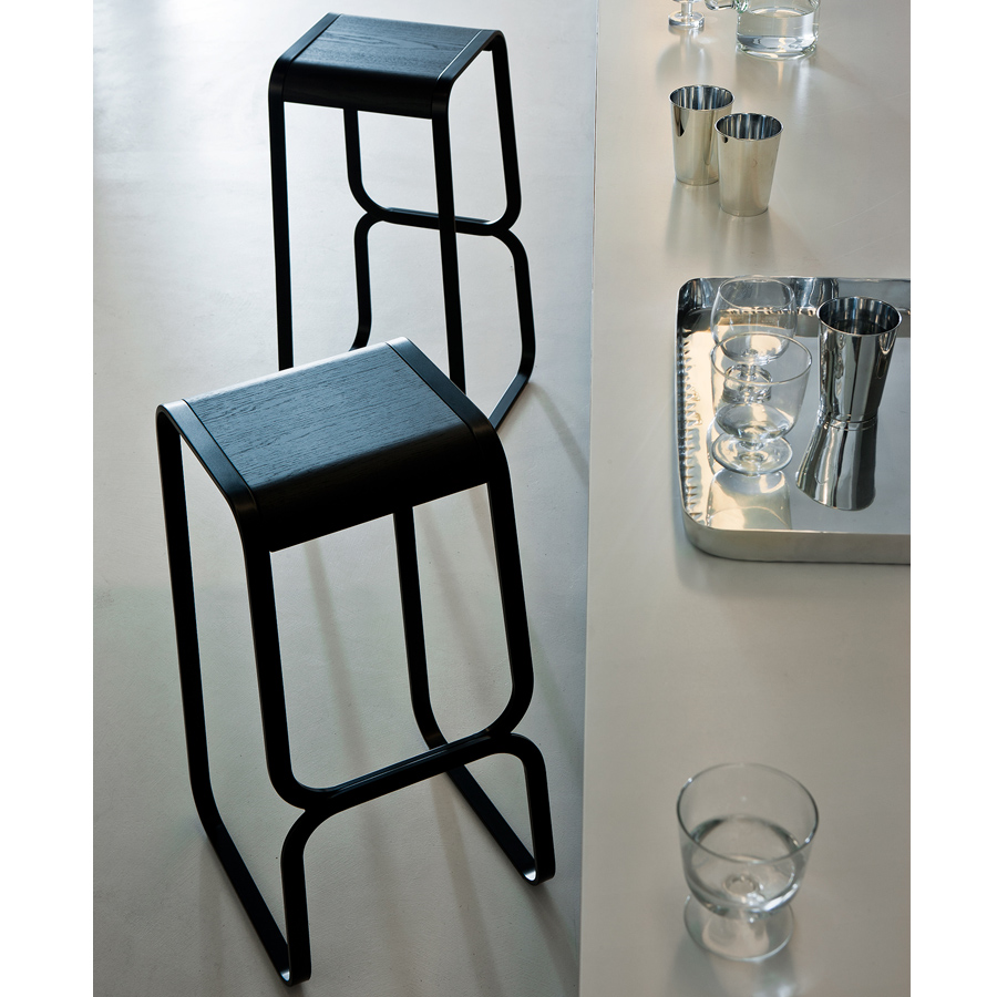 lapalma CONTINUUM Barhocker schwarz