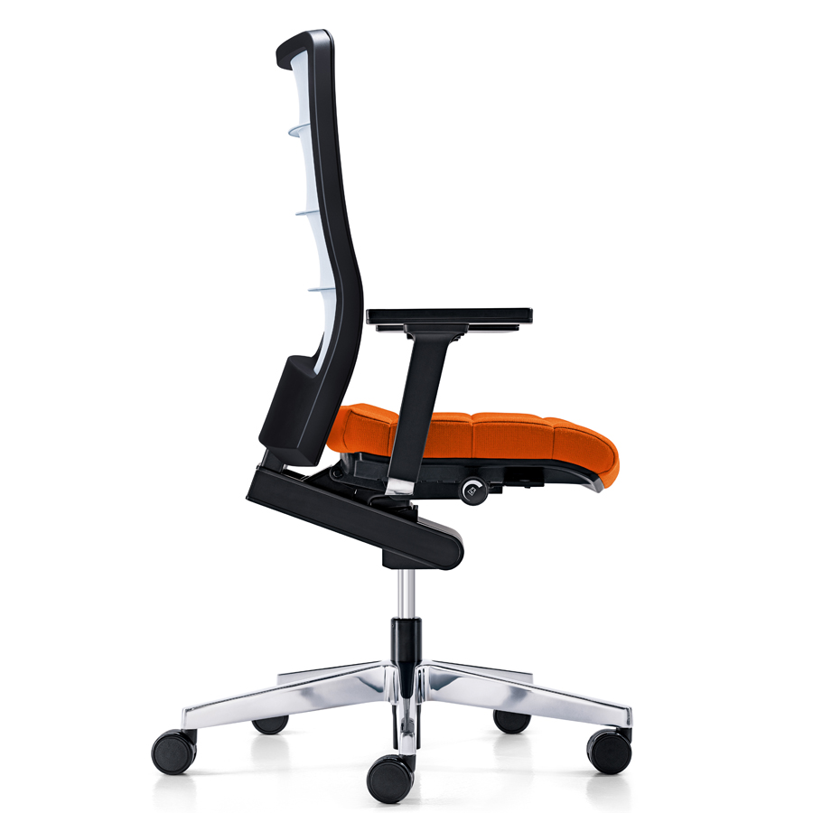 Interstuhl AirPad (3C42) - Seitenansicht T-Armlehnen