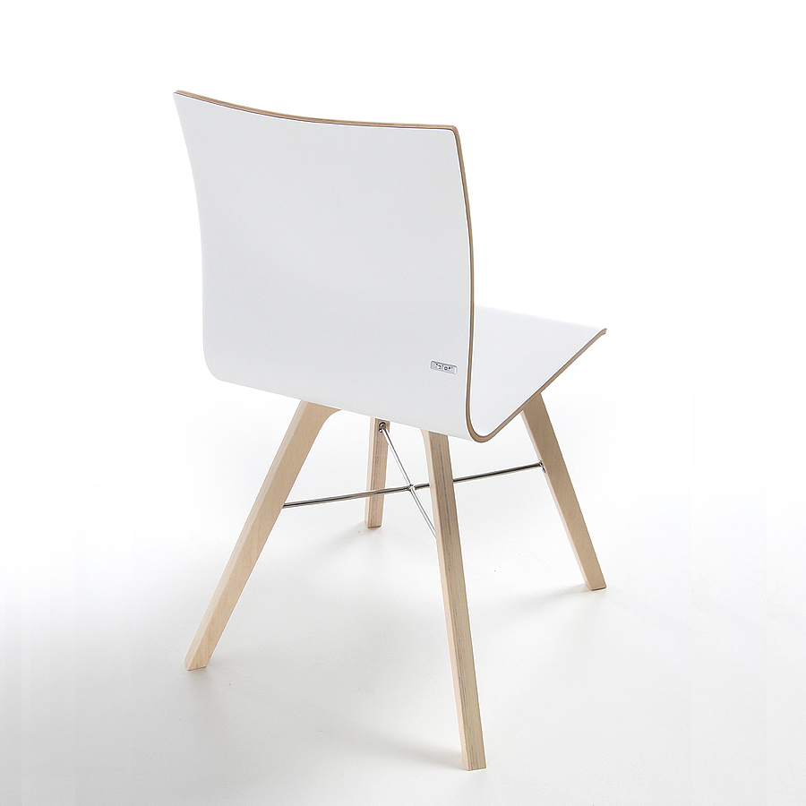 Bejot Orte Wood mit Holzschale weiß Bild 2