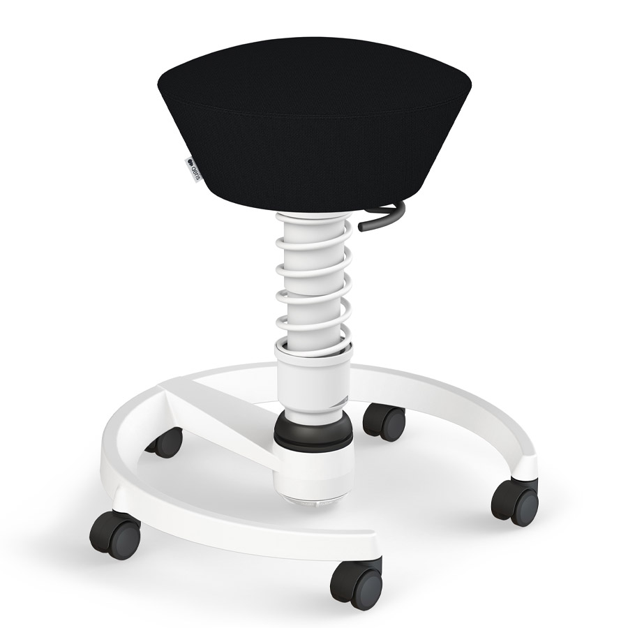 Aeris Swopper Stoff Cura meliert | Schwarz | Rollen