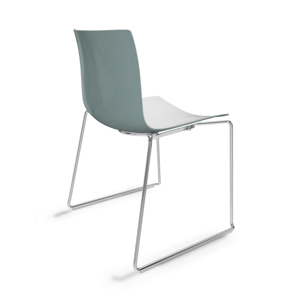 arper catifa 46 0278 zweifarbig petrol