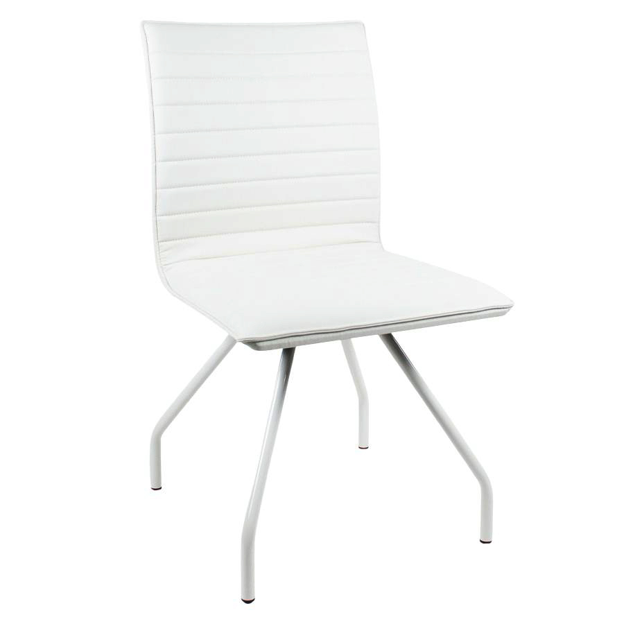 Bejot Orte 3DH 250 - Bezug Kunstleder Keimo weiß - Gestell RAL 9010