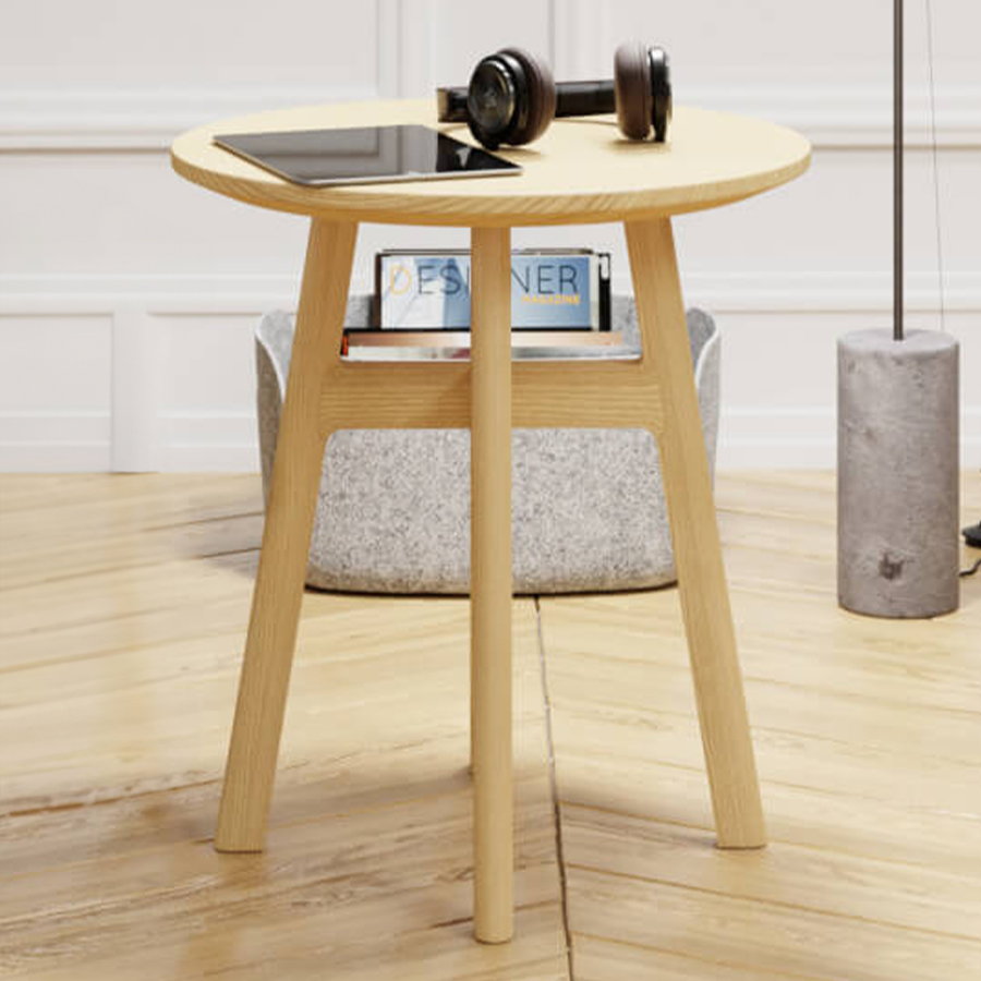 Noti Mishell Beistelltisch Eiche aufgehellt