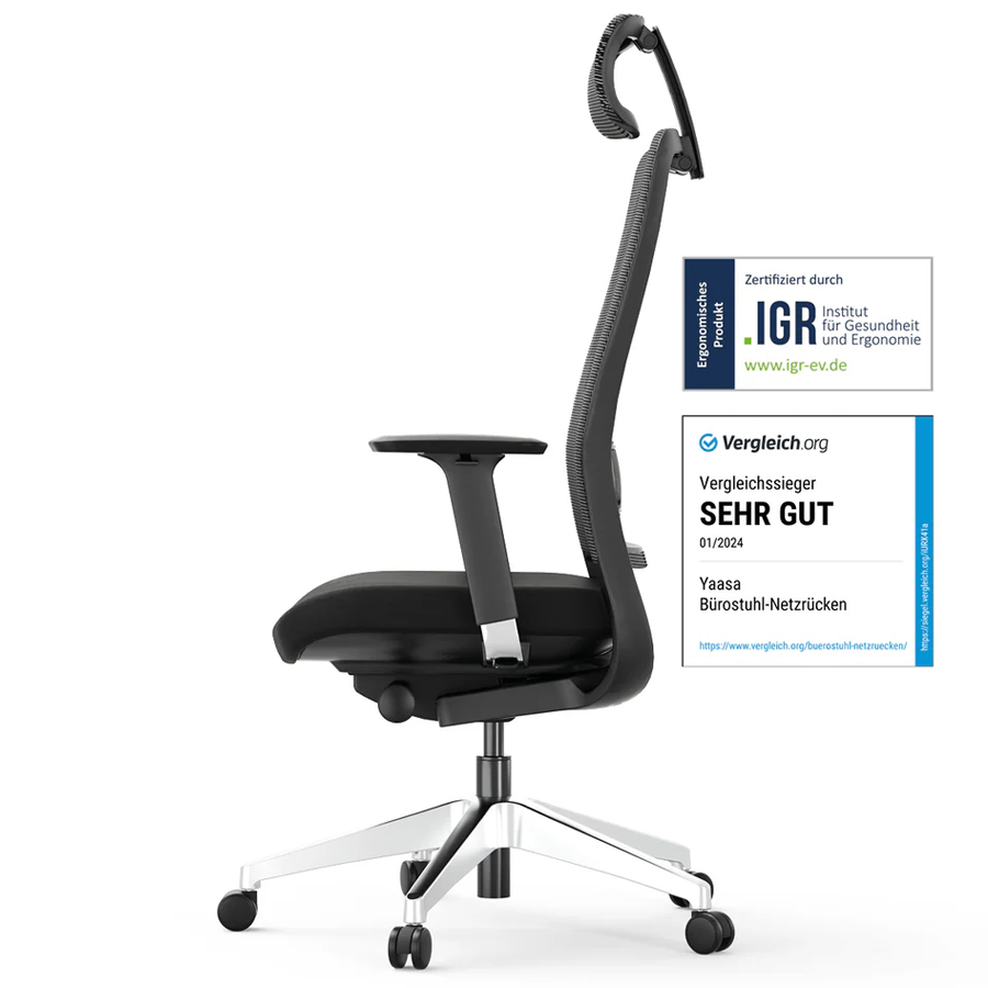 Yaasa Chair Expert in Schwarz