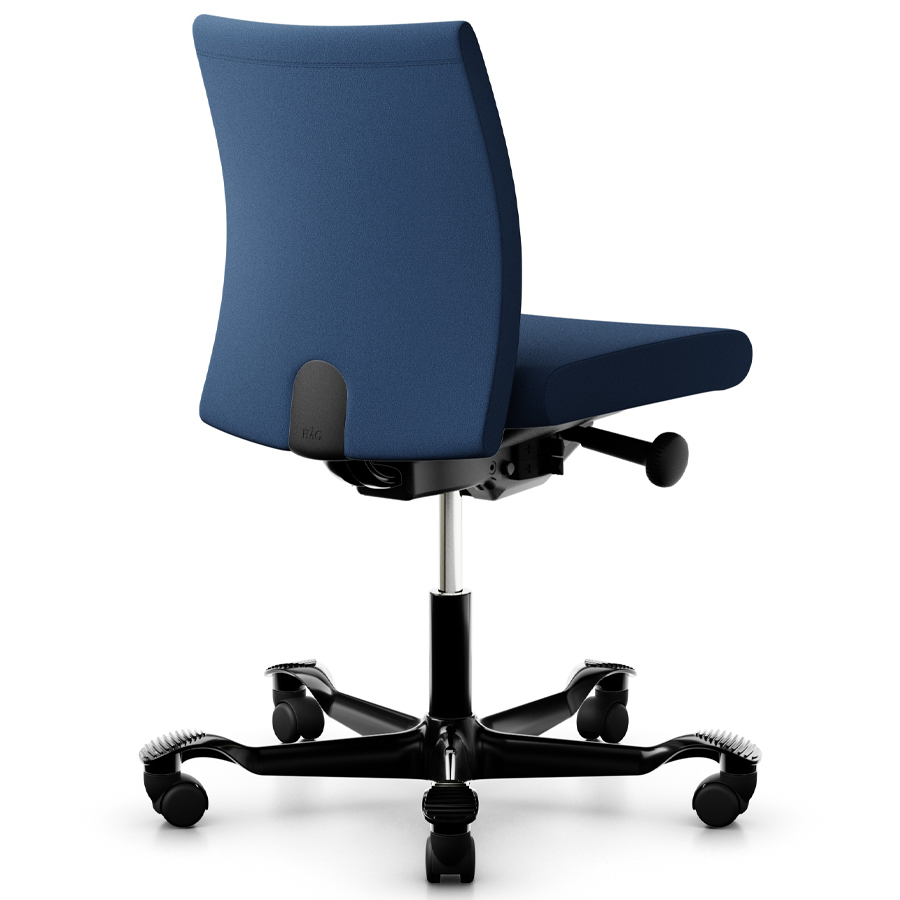 HAG Creed 6002 niedrige Rückenlehne - Rückansicht Xtreme blau