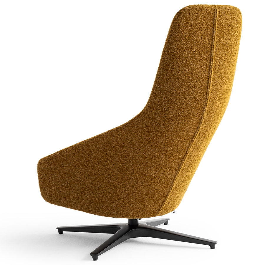 Noti Palo Sessel mit Drehfußgestell Stoff Baru 450