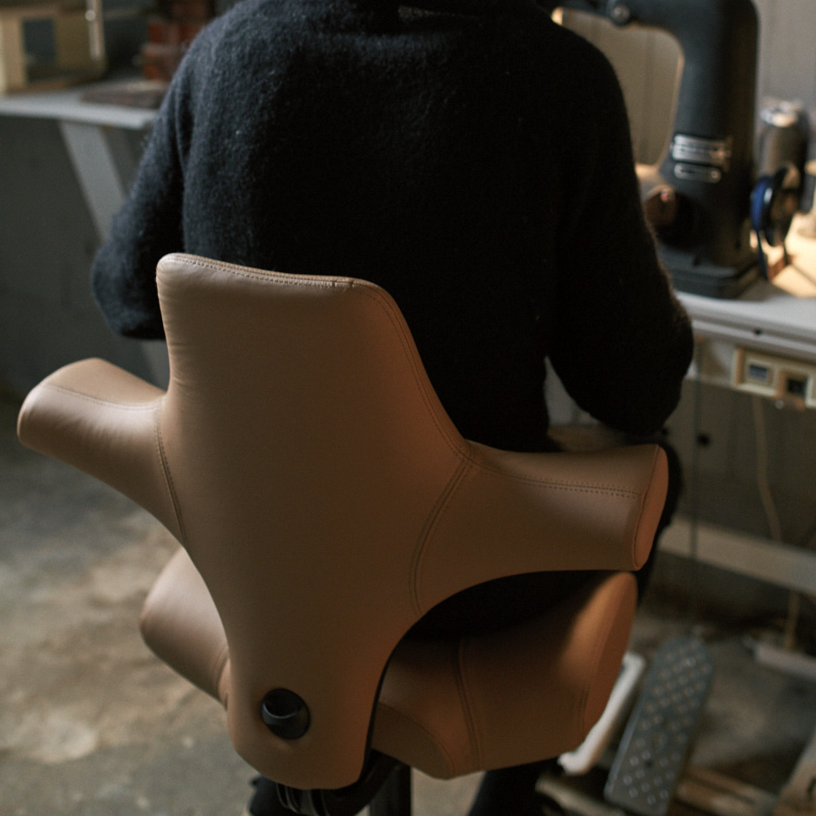 HAG Capisco 8106 - Leder Paloma Soft 5429 natur