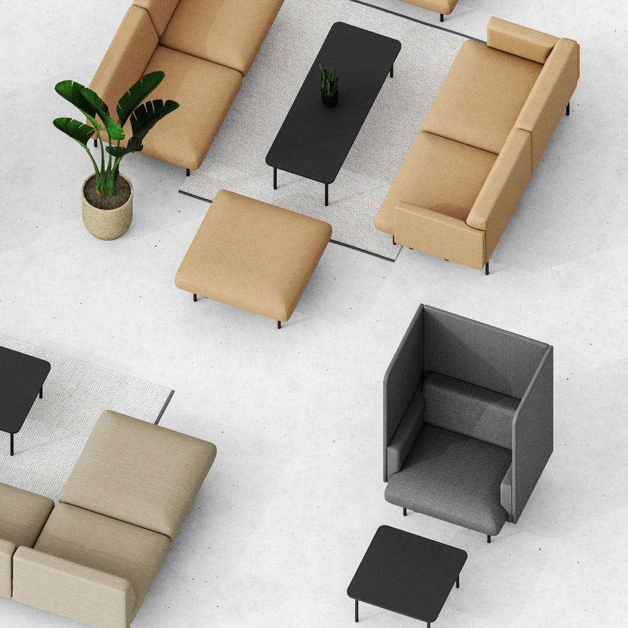 Bejot Fora FR 100 Lounge Hocker BeispielbildBejot Fora Beispielbild