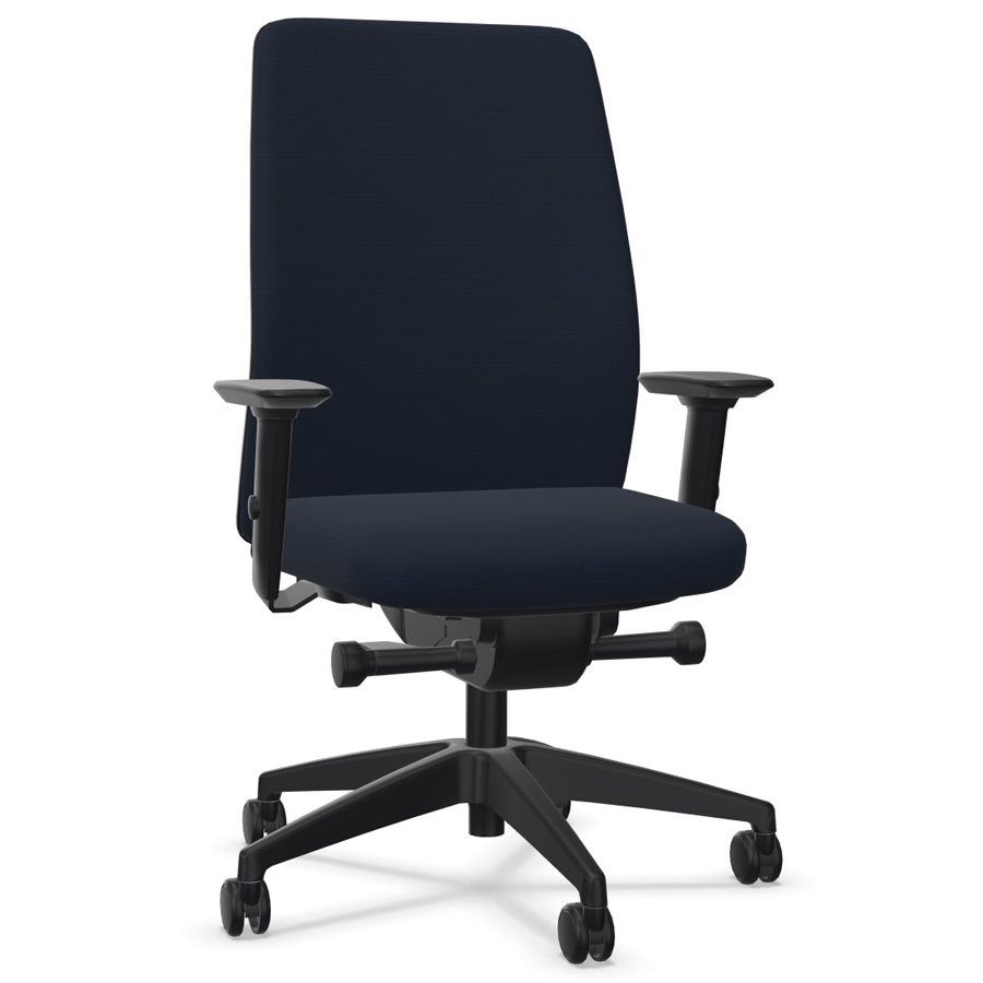 Interstuhl AIMis1 AM16E kobaltblau seitlich vorne