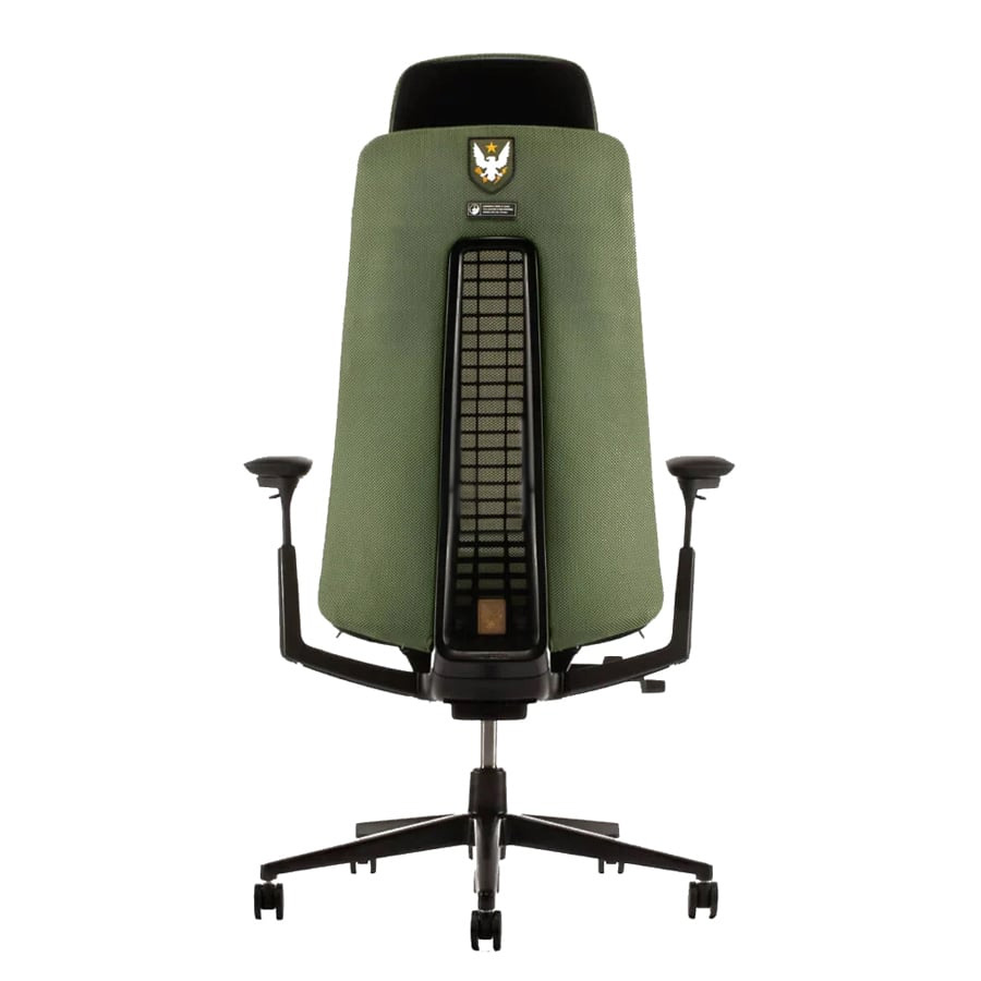Haworth Fern X Halo Gaming Chair mit Leder-Sitzfläche - Beispielbild