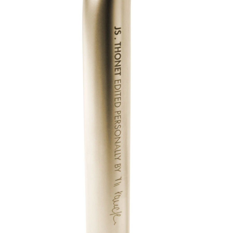 JS. THONET Gestell Nickelsilver matt