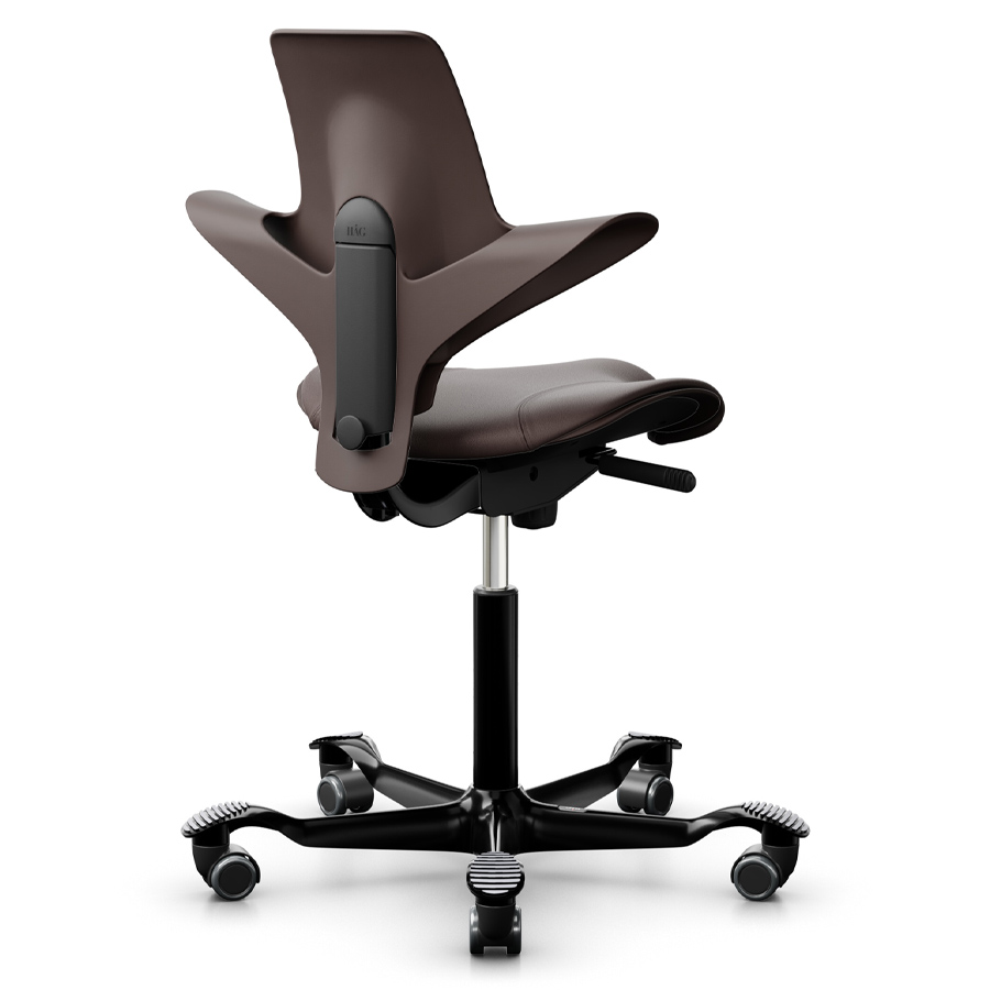 HAG CAPISCO PULS 8020 braun mit Leder braun - Gestell schwarz Special Edition