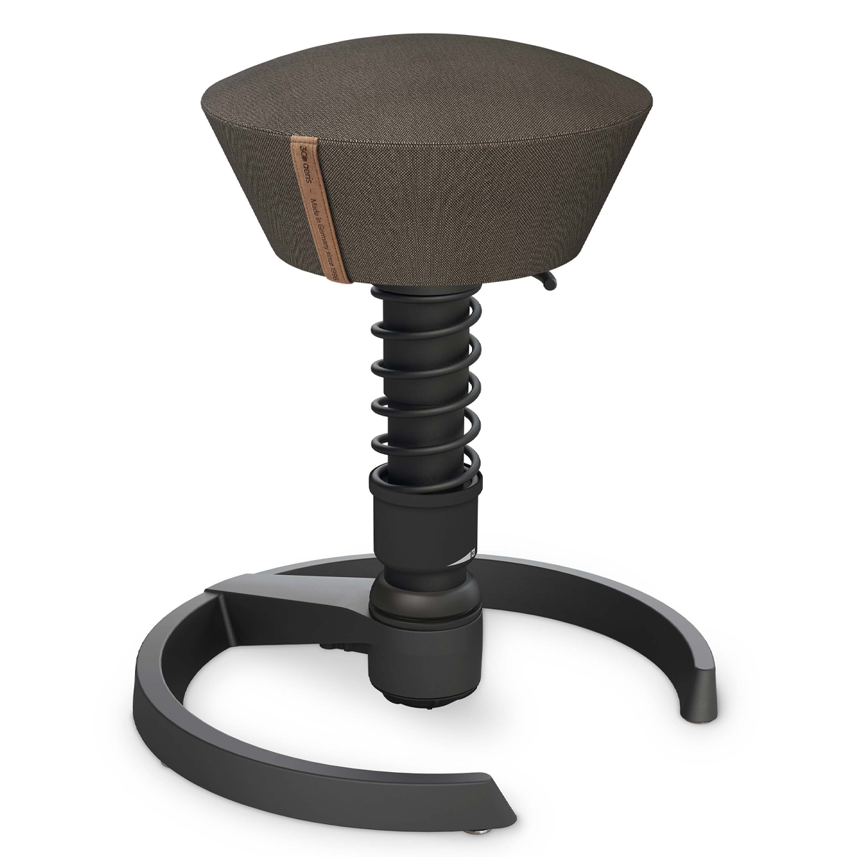 Aeris Swopper Jubiläum Musa Dark Grey Gestell mit Gleitern schwarz Front