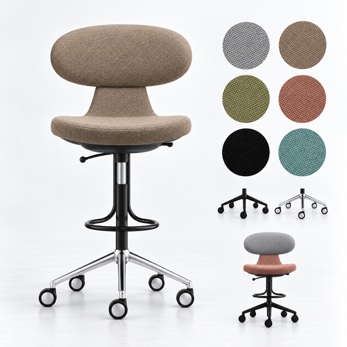 Girsberger SIMPLEX 3D Hochstuhl Konfigurator