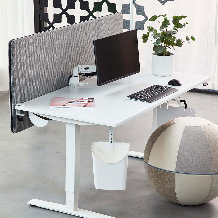 Götessons ScreenIT A30 Tischtrennwand - Beispielbild