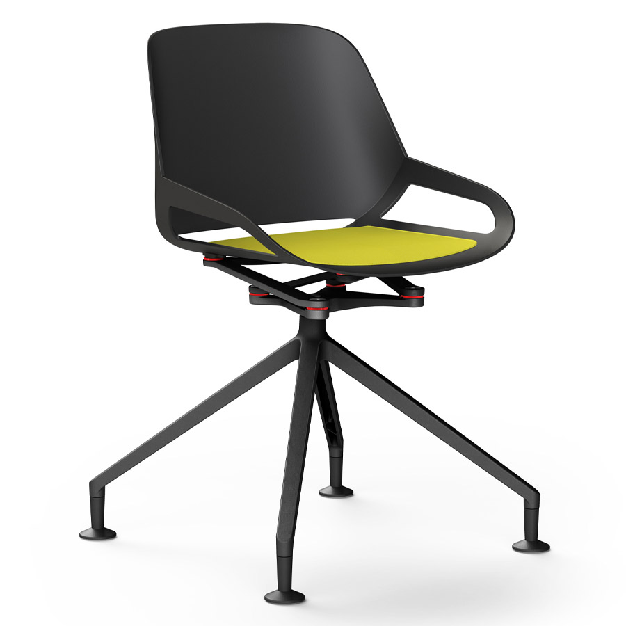 Aeris Numo Sitzkissen gelbgrün - Beispielbild