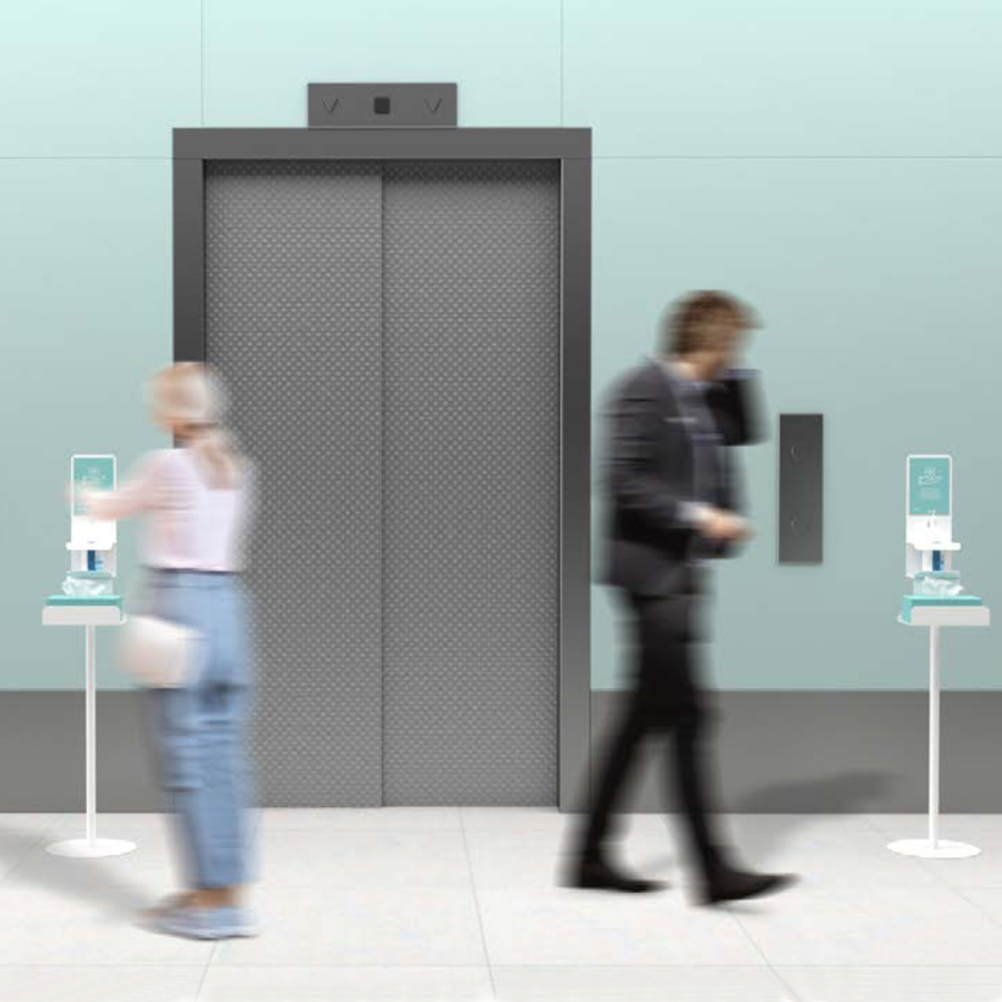 Rexite Dixpenser - Ständer für Hygieneprodukte - Detail 2