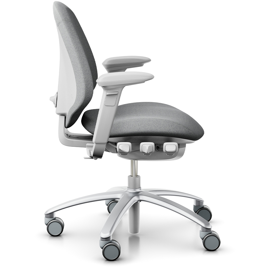 RH Mereo 200 Silver Grey Bürostuhl Bezug Capture 4102 hellgrau