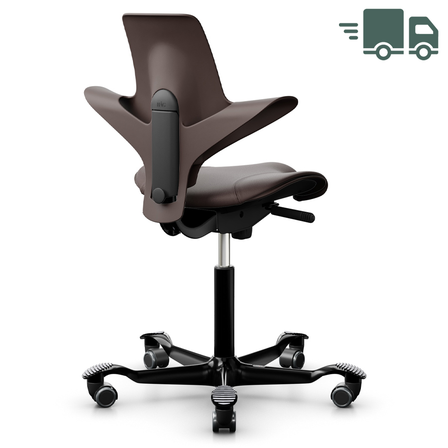 HAG CAPISCO PULS 8020 braun mit Leder braun - Gestell schwarz Special Edition