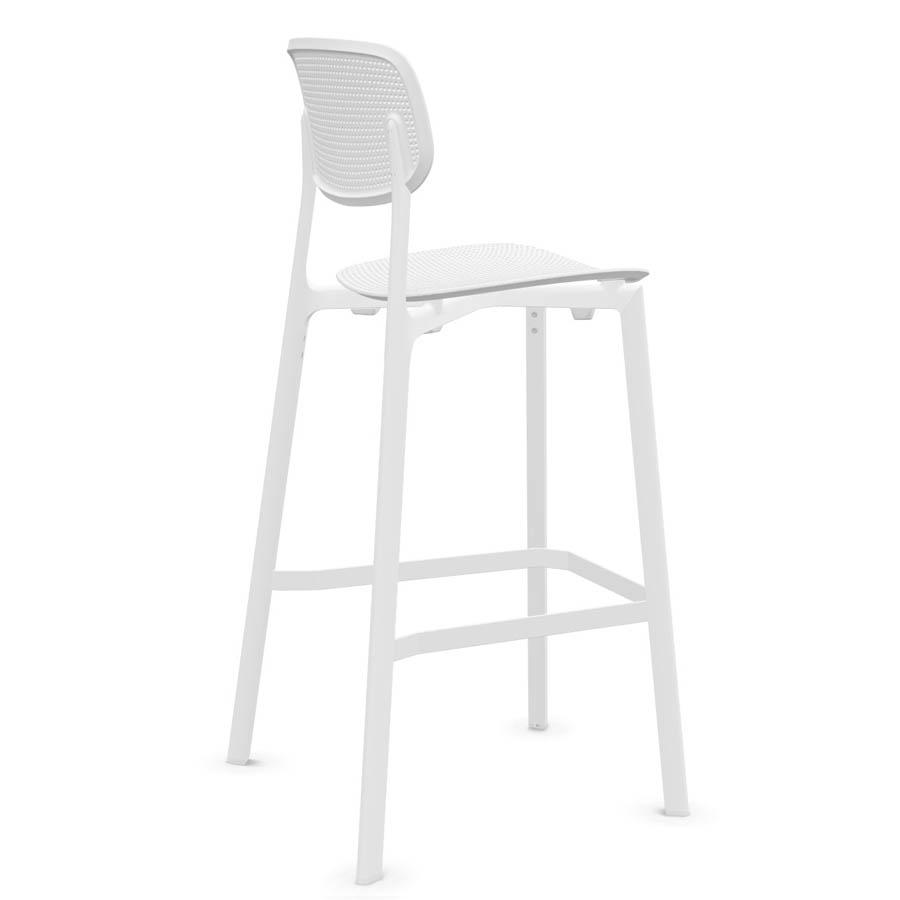 Kristalia COLANDER Barhocker weiß