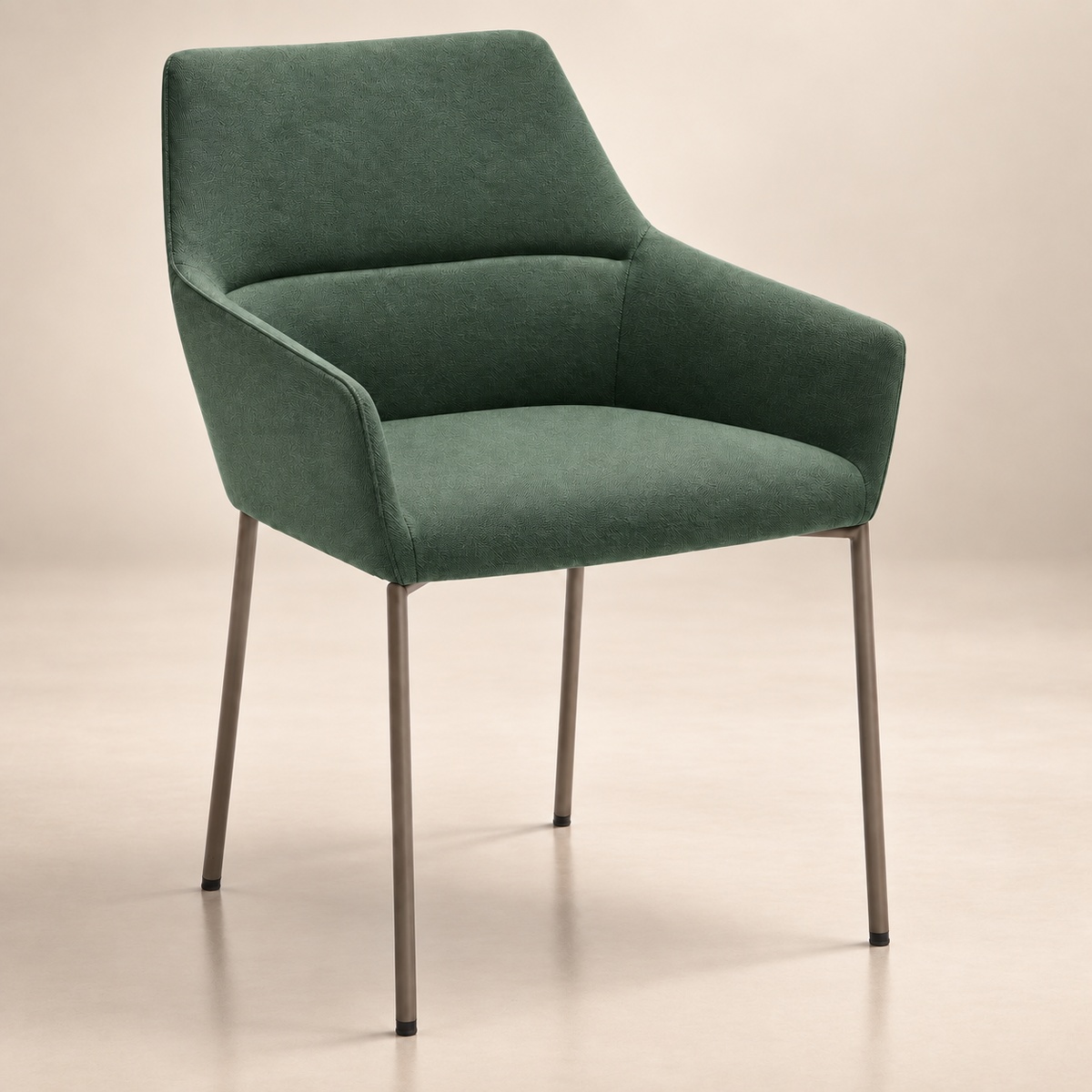 Profim Chic 20H | Gepolsterter Designstuhl mit Metallgestell