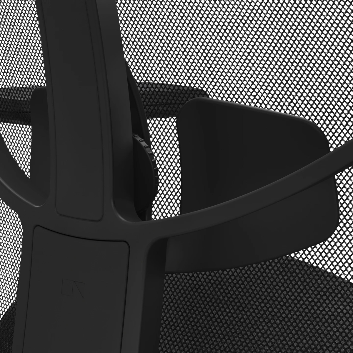 König + Neurath Jet III Mesh Detail Lordosenstütze