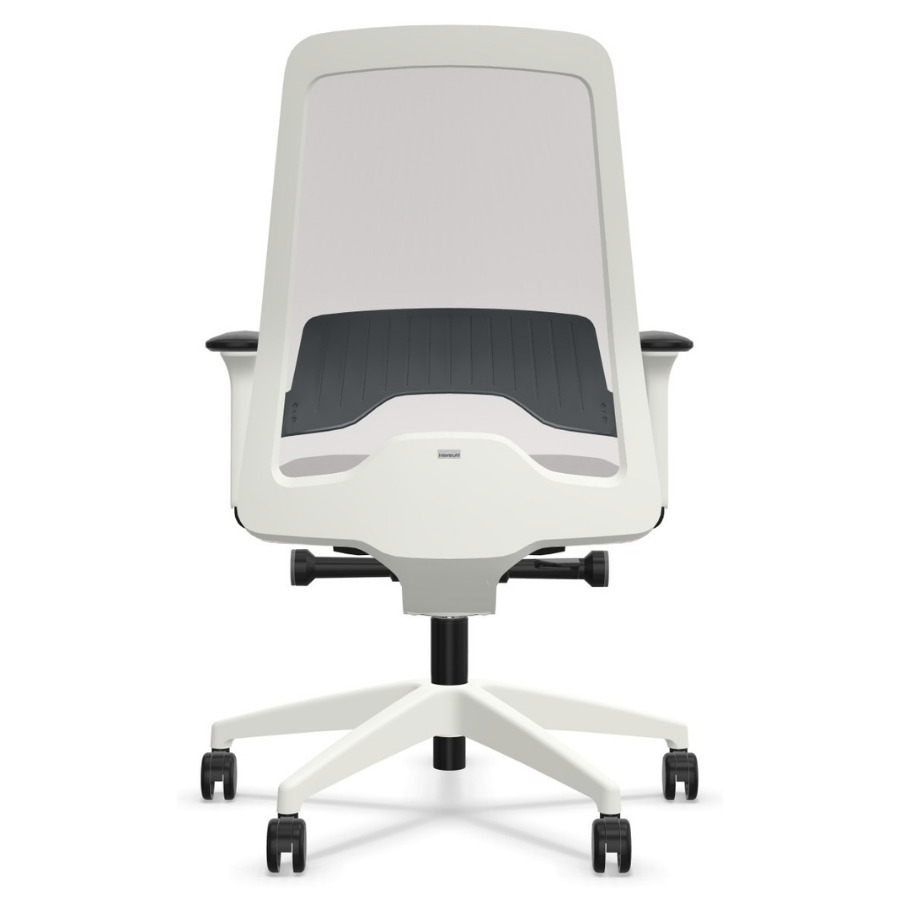 Interstuhl EVERYis1 (EV211) Bürostuhl weiß mit Lordosenstütze